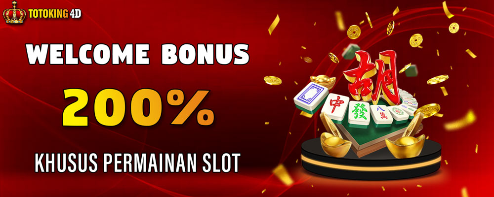 Welcome Bonus 200% Slot ( BONUS DIAKHIR )
