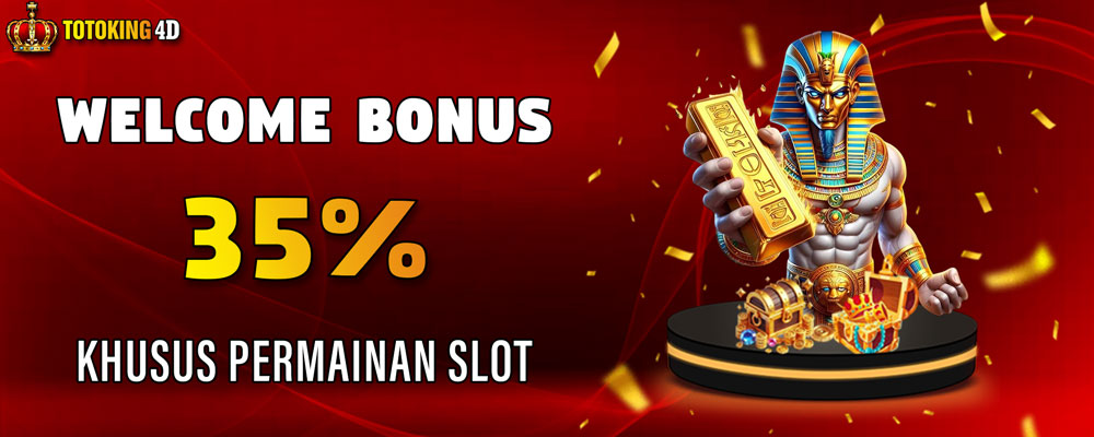 Welcome bonus 35% slot (BONUS DIAWAL)