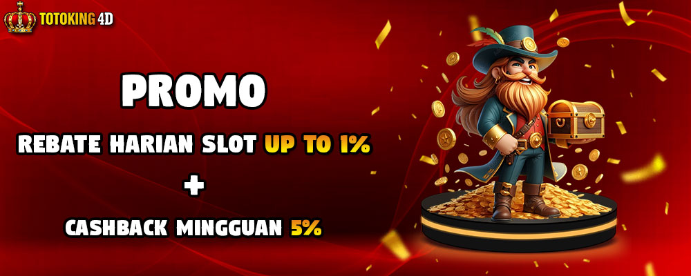 Rebate Harian Slot + Cashback Mingguan