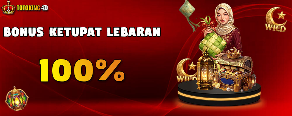 Promo ketupat lebaran 100%